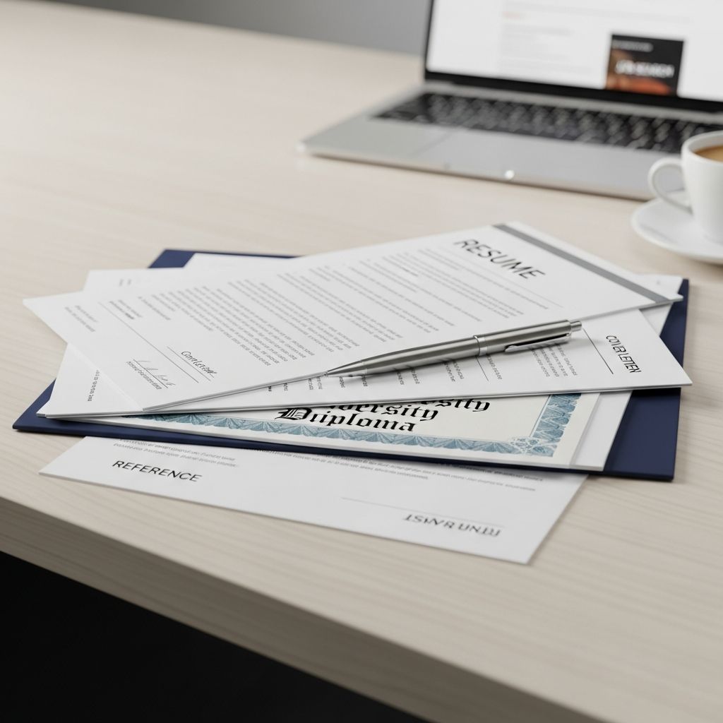 Complete guide to required documents for successful job applications and hiring.