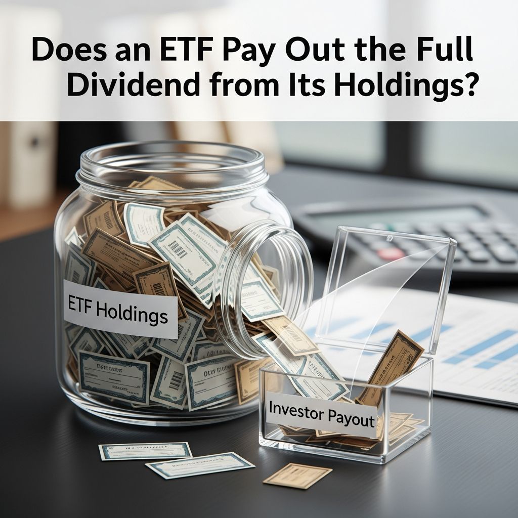 Learn how ETFs distribute dividends from their underlying stocks to shareholders.