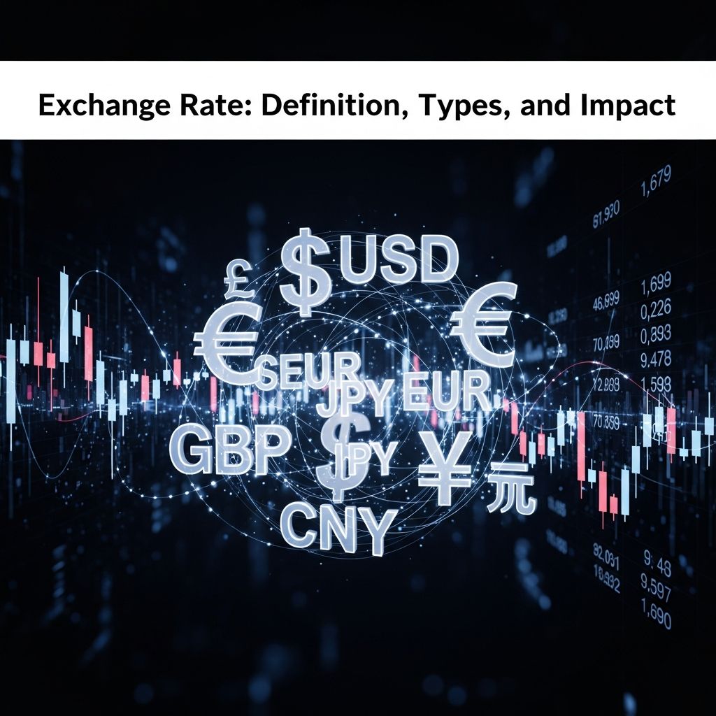 Complete guide to currency exchange rates and their role in international trade and investment.