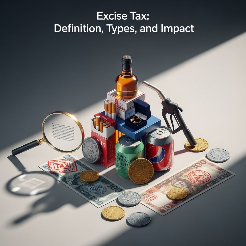 Understanding excise taxes: How they work, who pays them, and their economic impact.