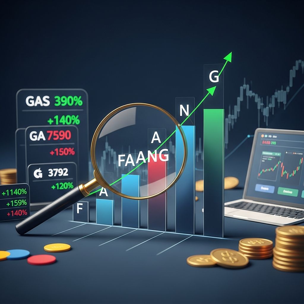 Complete guide to FAANG stocks: understand the evolution of big tech investments and how to build your portfolio.