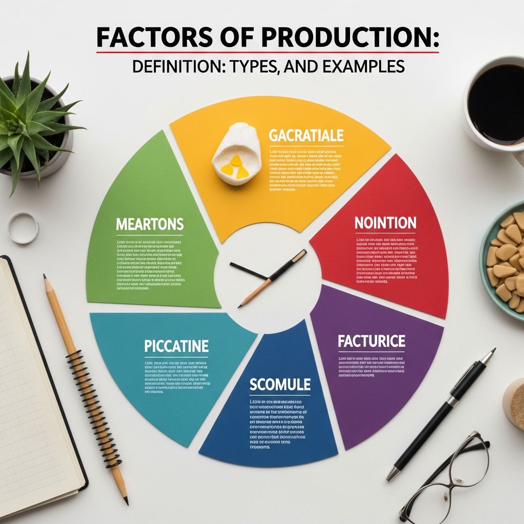 Understanding the four essential elements that drive economic output and growth.