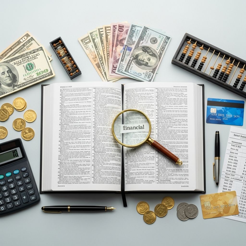 Master key financial terminology with comprehensive definitions and explanations.