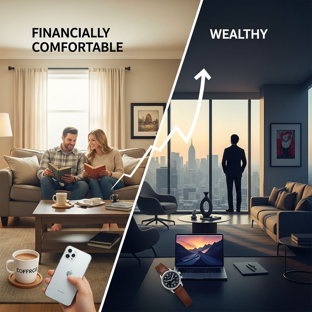 Discover the $1.5M gap between financial comfort and true wealth in 2025.