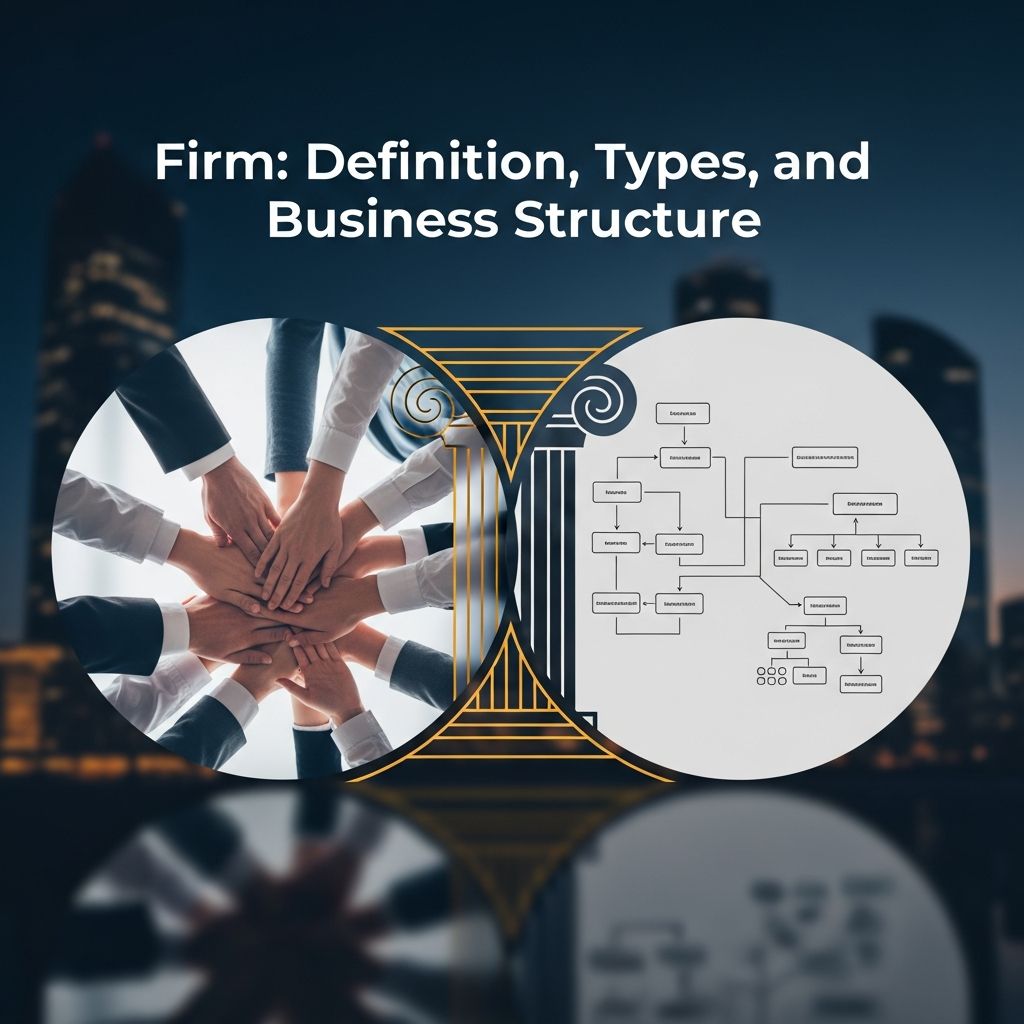 Understanding firms: Definition, organizational types, and business structures explained.