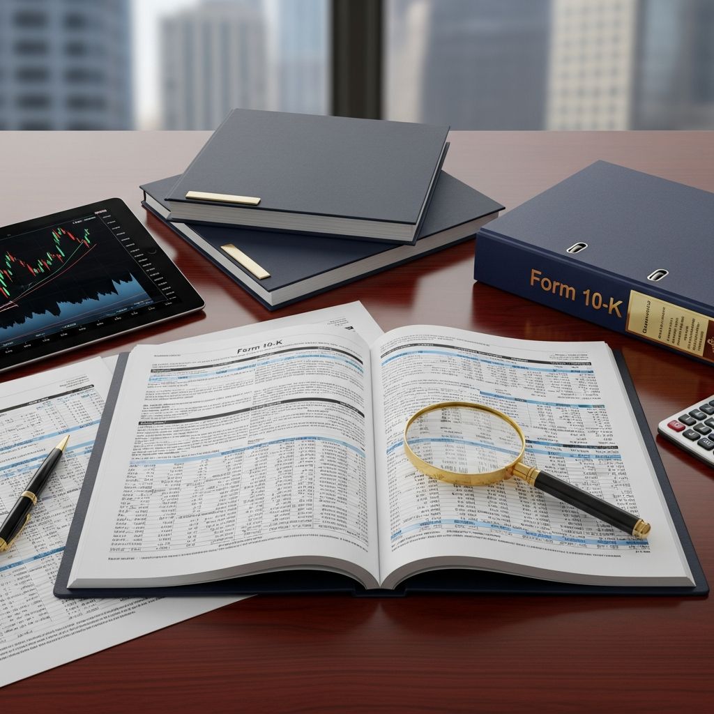 Understand Form 10-K: The essential annual report for analyzing public companies.