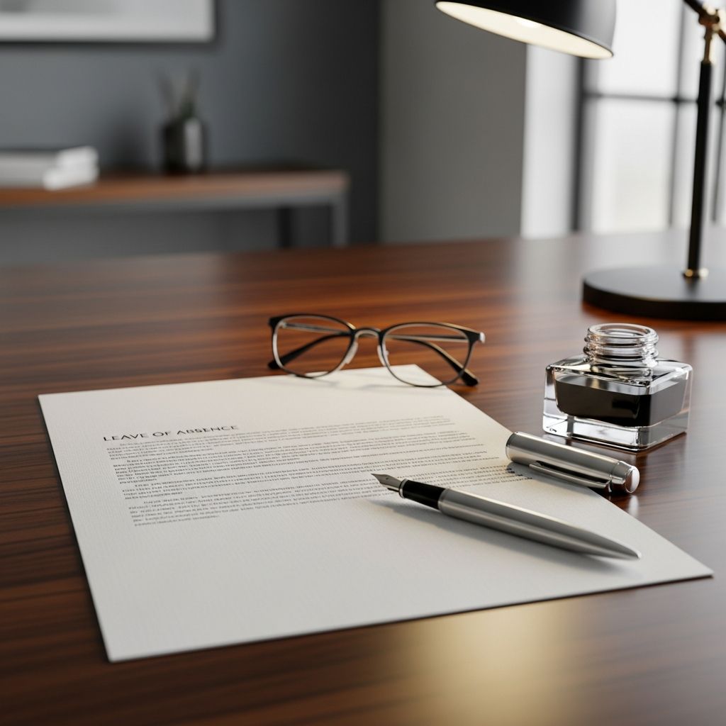 Master the art of requesting leave professionally with templates and best practices.