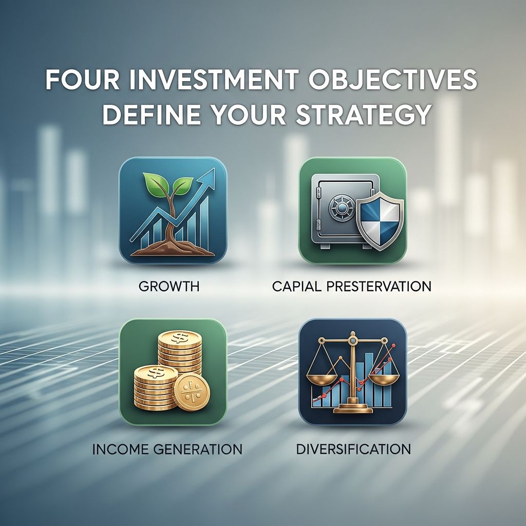 Master growth, income, stability, and speculation to build your perfect investment strategy.