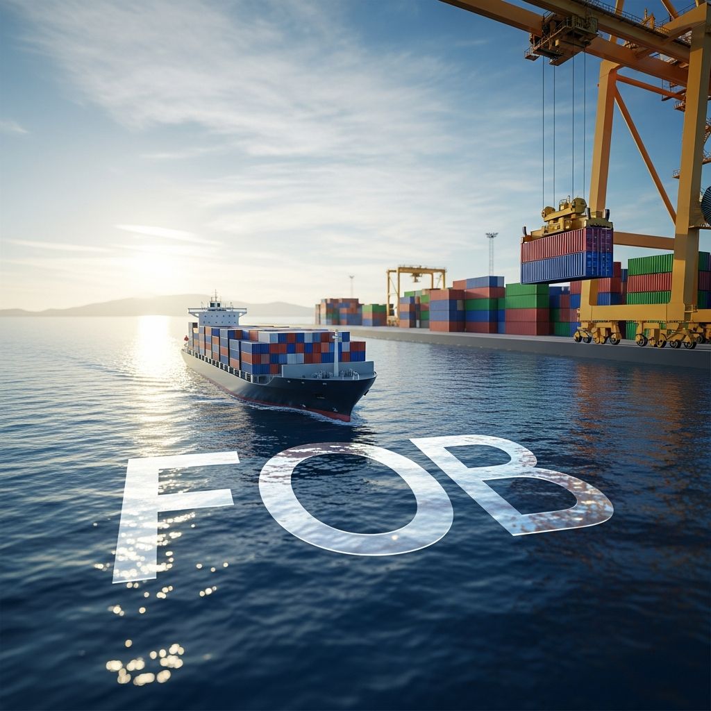 Master FOB shipping terms: Understand liability, costs, and risk transfer in international trade.