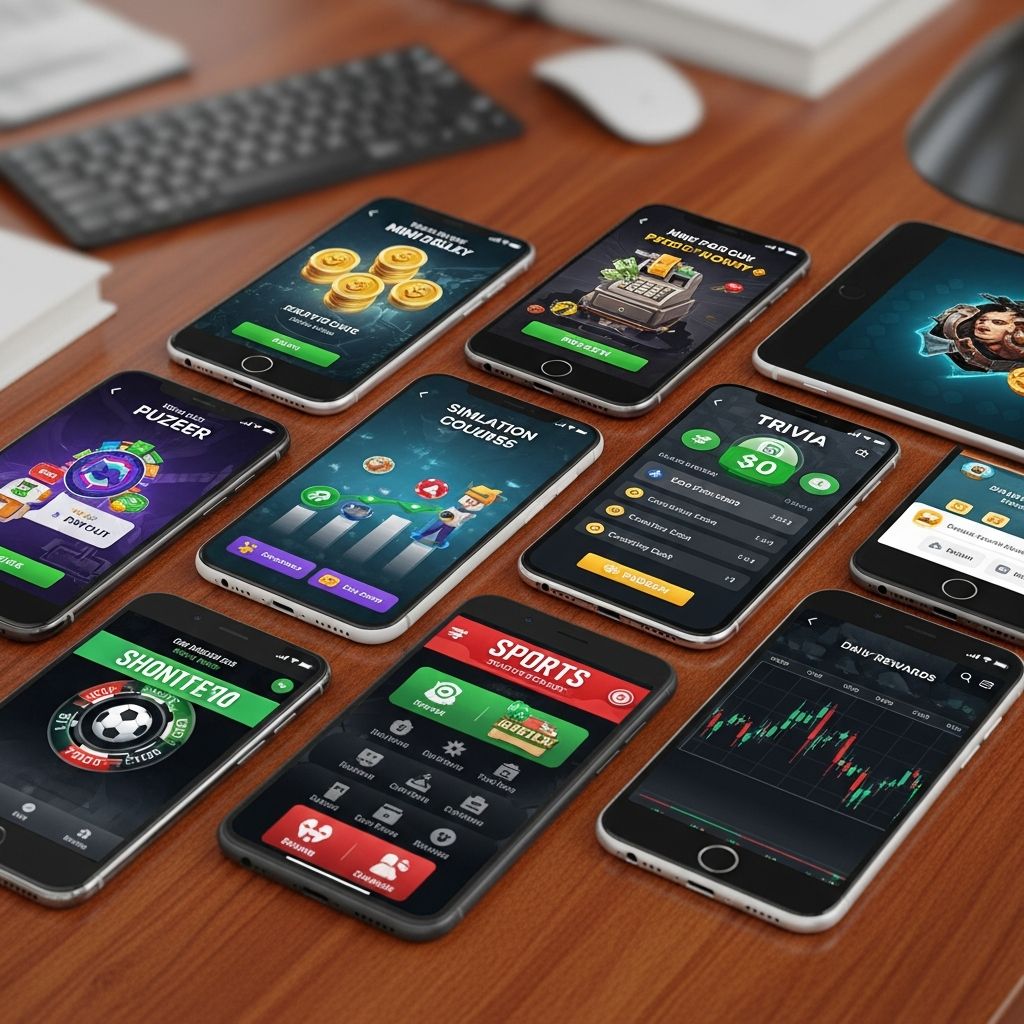 Discover legitimate game apps where you can earn real money playing games and completing tasks.