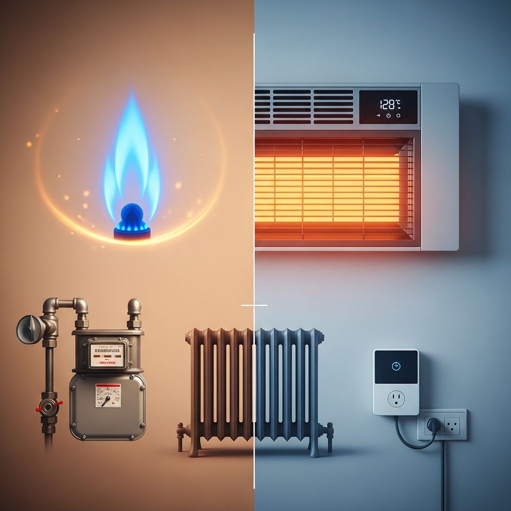 Compare heating costs: Discover whether gas or electric heat offers better savings for your home.