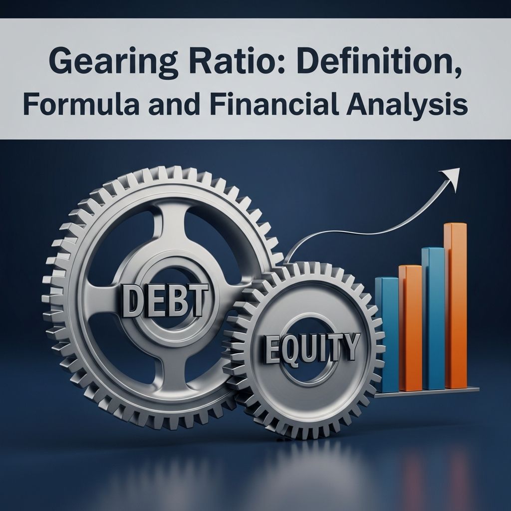 Master gearing ratios: Understand financial leverage, calculate debt-to-equity, and assess company risk.