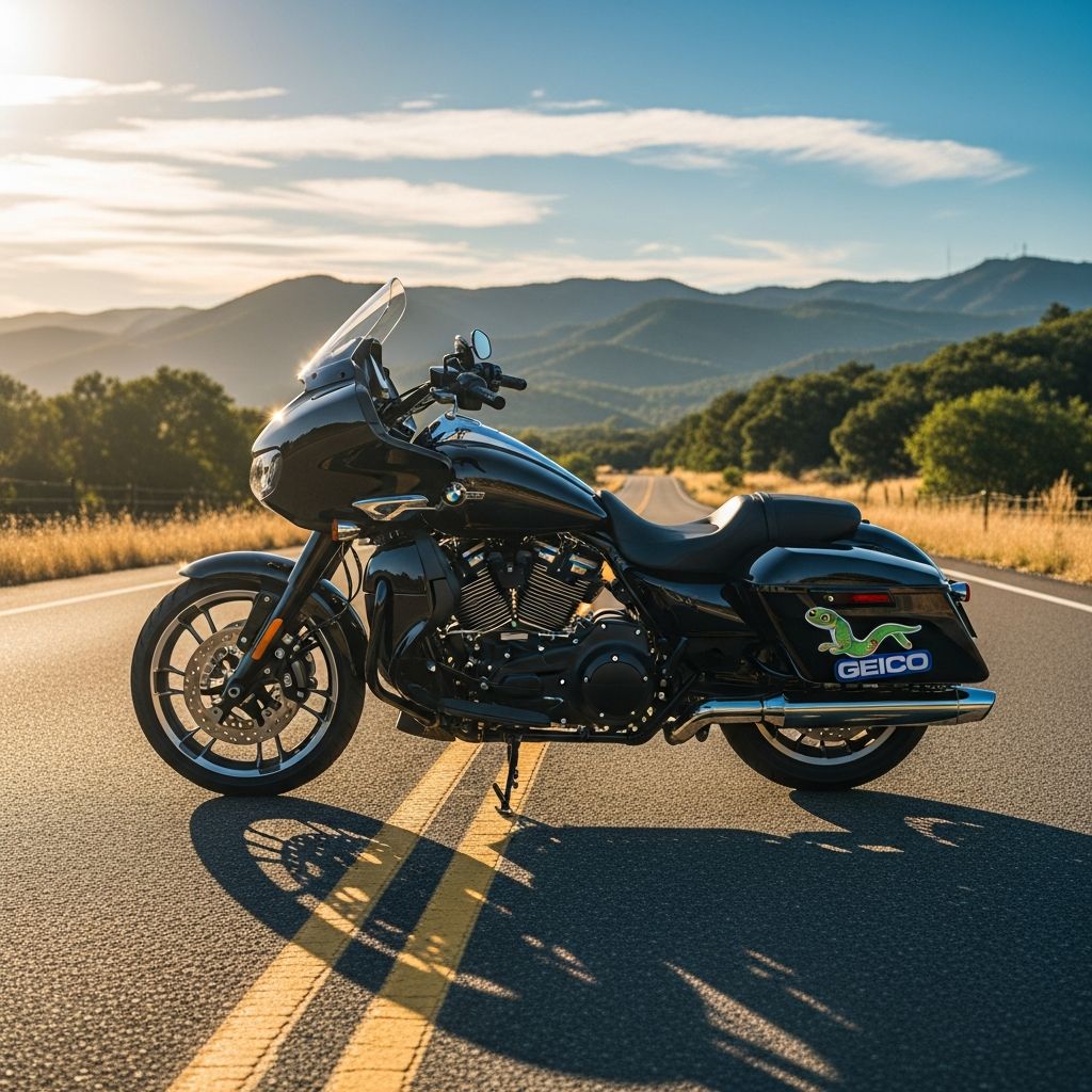 Complete guide to GEICO motorcycle insurance: coverage options, discounts, and policy details.