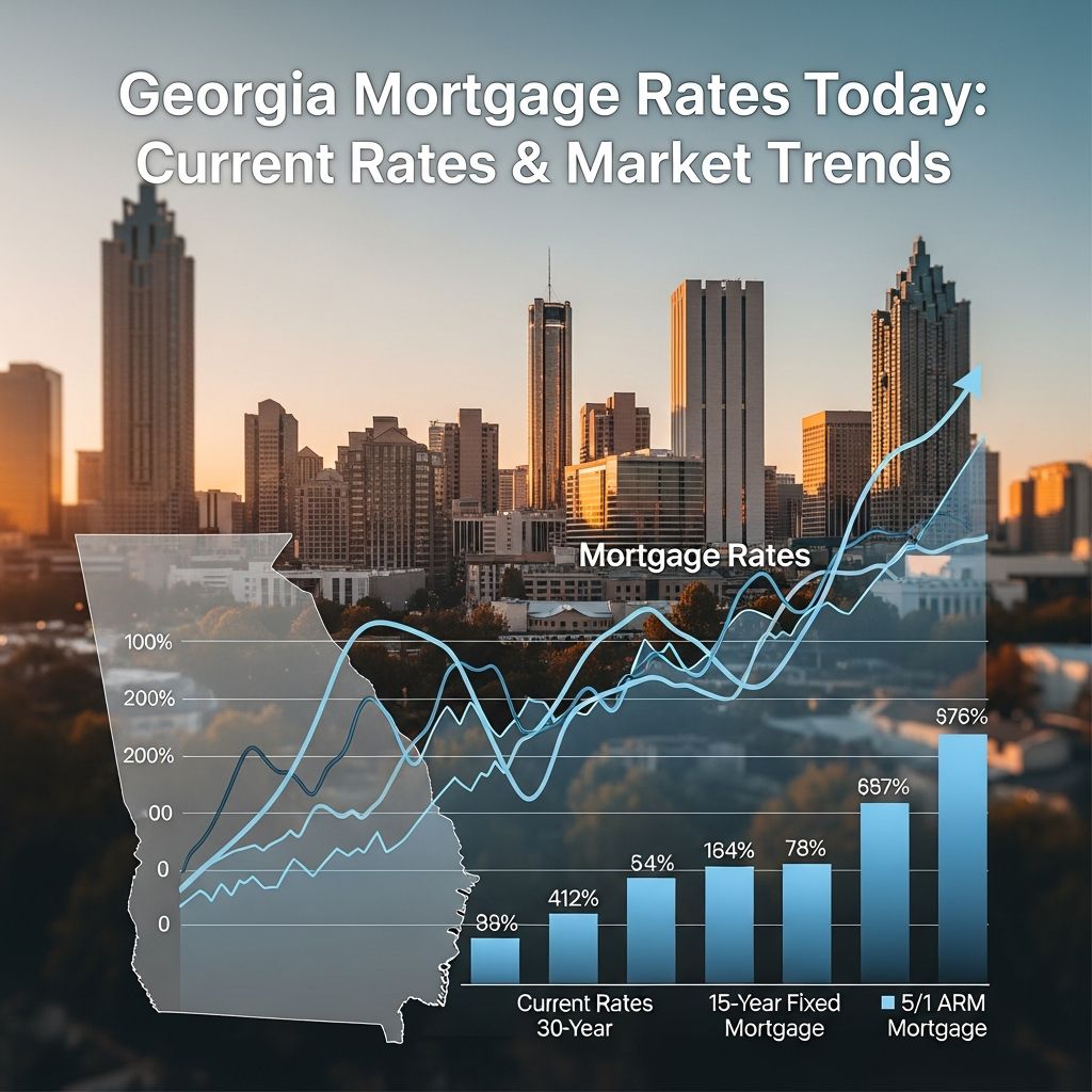 Explore current Georgia mortgage rates, refinancing options, and housing market trends for informed home financing decisions.