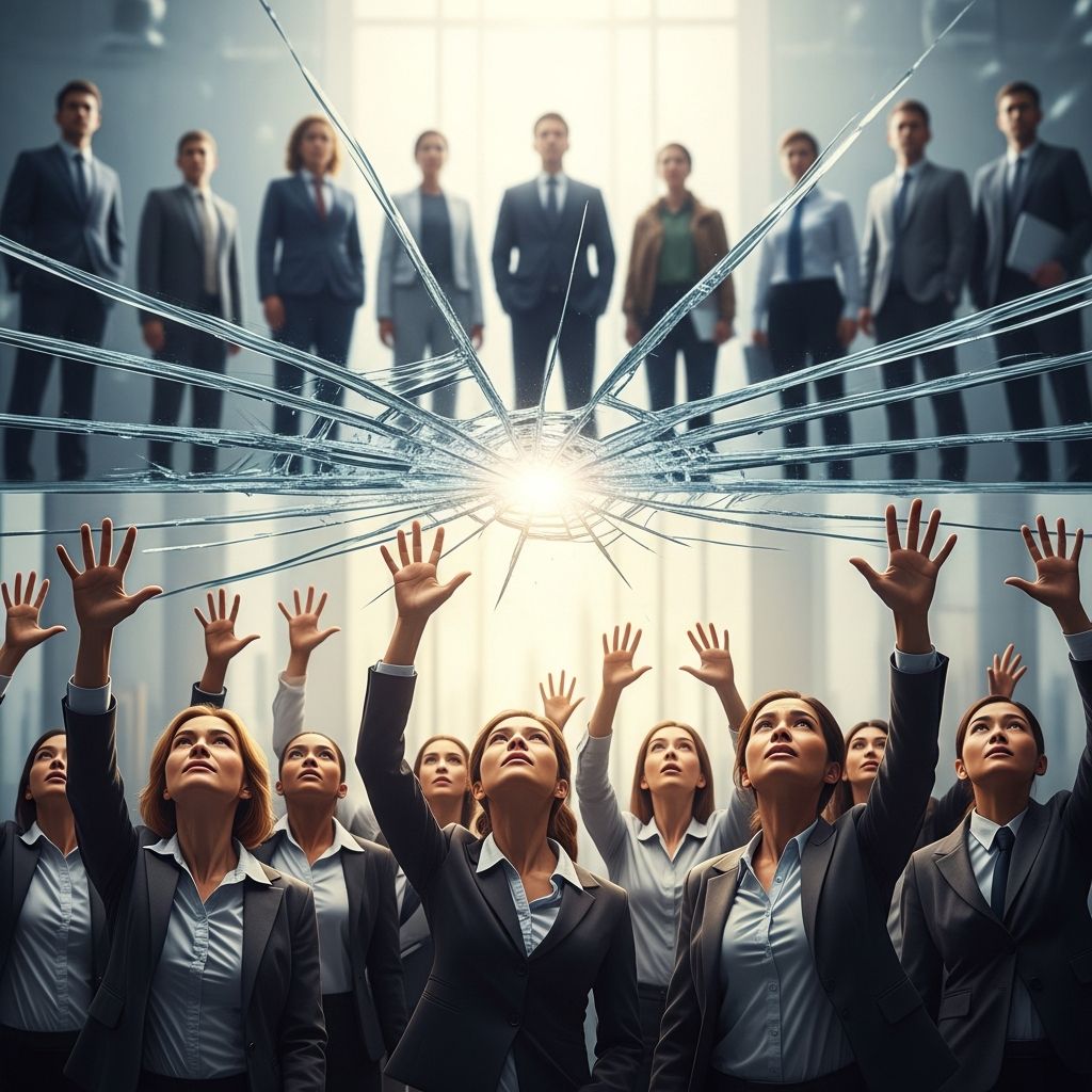 Understand the invisible barriers preventing women and minorities from career advancement in corporations.