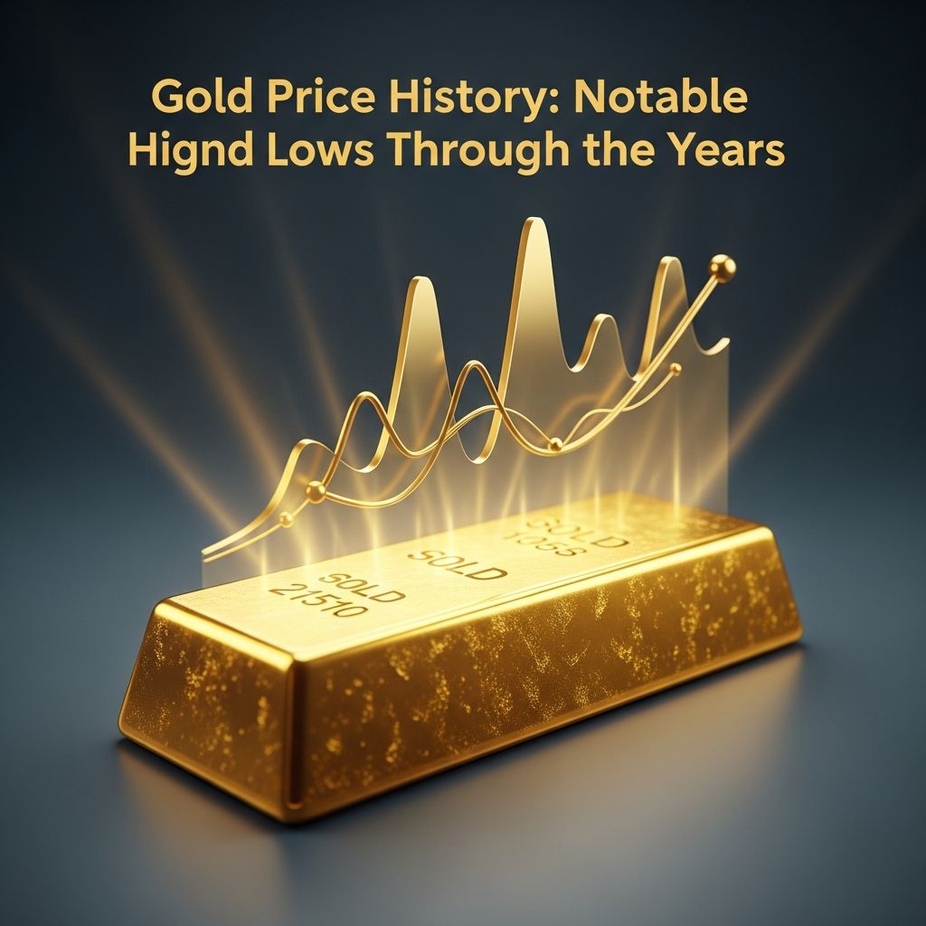 Understanding gold's price movements: From historic lows to record-breaking highs.