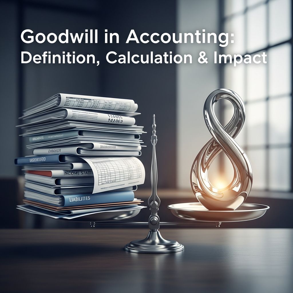 Goodwill in Accounting: Definition, Calculation & Impact Understanding goodwill: How intangible assets affect business valuation and accounting.