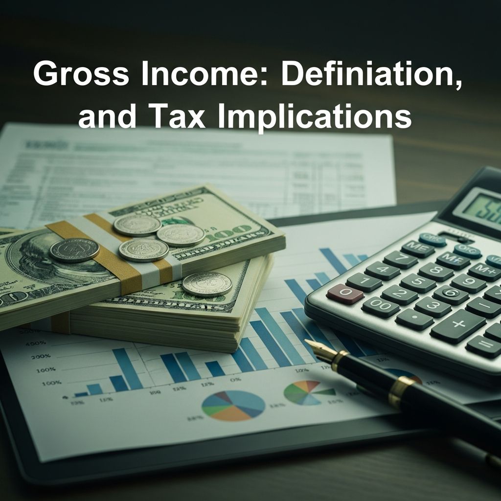Understanding gross income: Your complete guide to earnings before deductions and taxes.