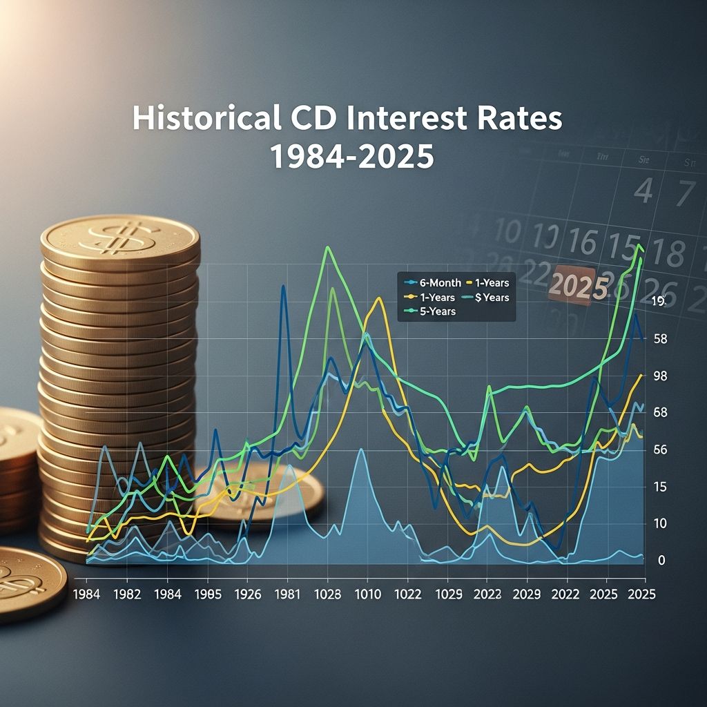 Explore four decades of CD rate trends: from double-digit yields in the 1980s to today's competitive rates.