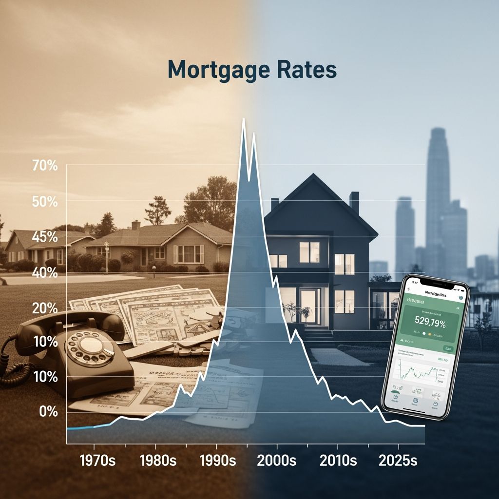 Explore five decades of mortgage rate trends, from historic peaks to record lows.