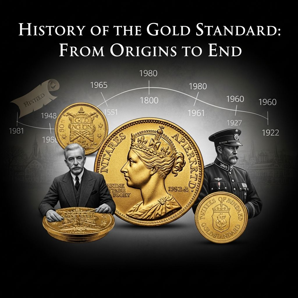 Explore how the gold standard shaped monetary systems and influenced global economies for centuries.