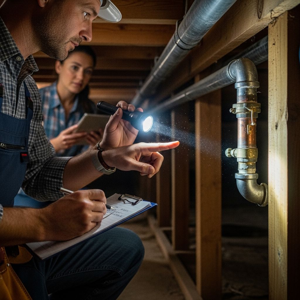 Complete home inspection checklist guide for buyers to identify property issues before purchase.