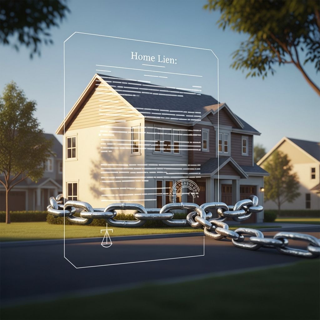 Understanding home liens: Legal claims on property, foreclosure rights, and how they affect homeownership.