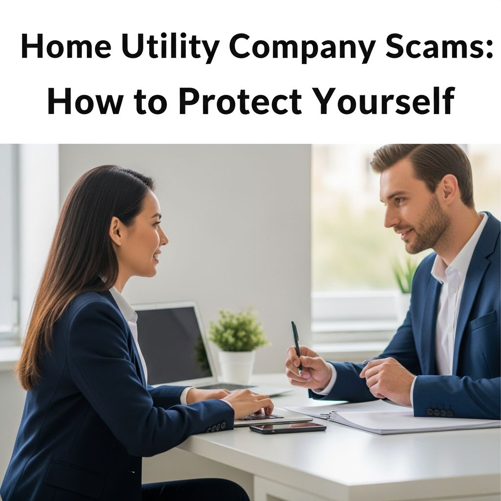 Learn to identify and avoid common utility scams targeting homeowners with deceptive tactics.