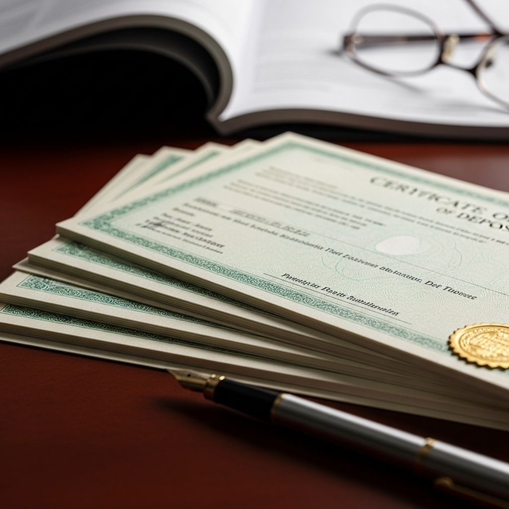How Do CDs Work? Complete Guide to Certificates of Deposit Master certificates of deposit: Learn how CDs work, their benefits, risks, and strategies for maximizing returns.