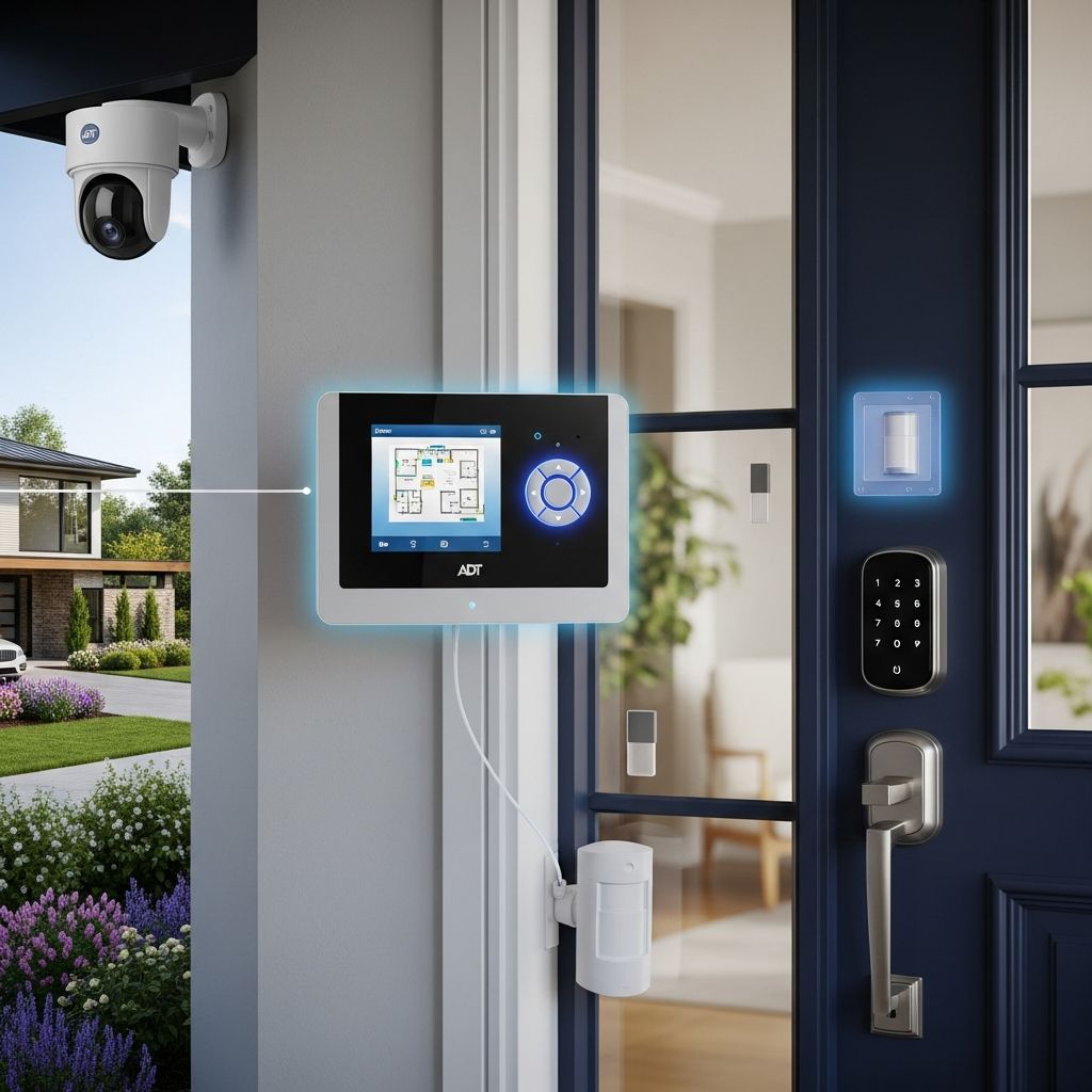 Discover how ADT's advanced security equipment and 24/7 monitoring protect your home.