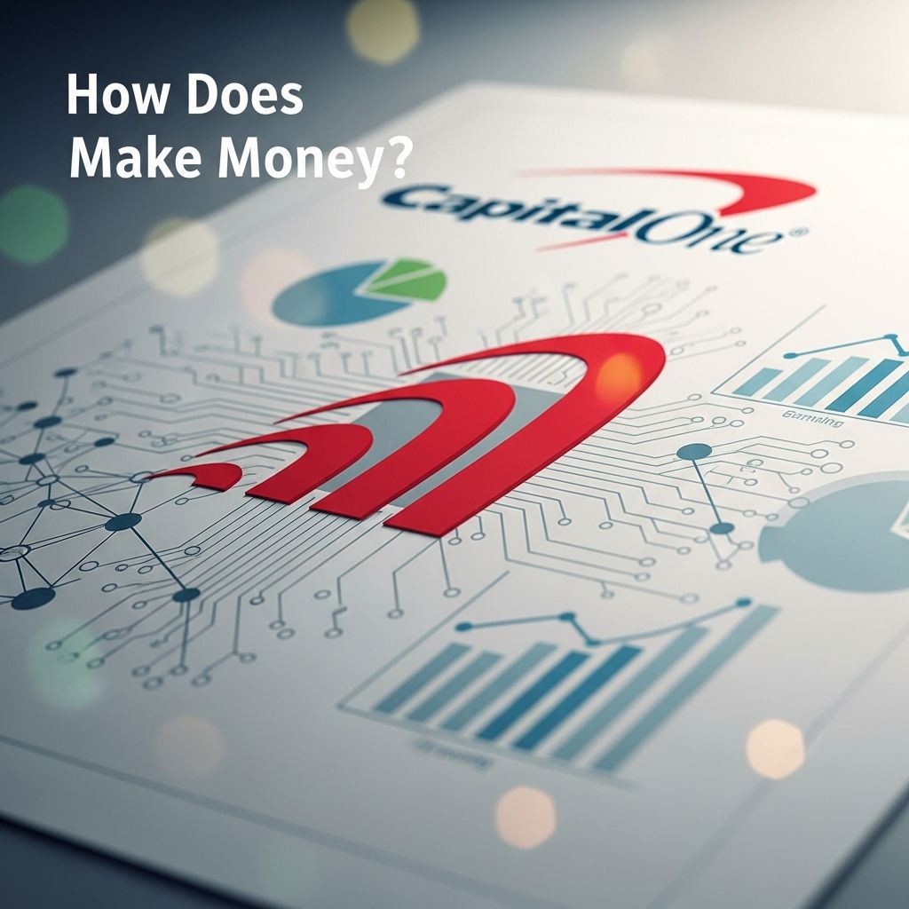 Explore Capital One's diverse revenue streams and business model strategies.