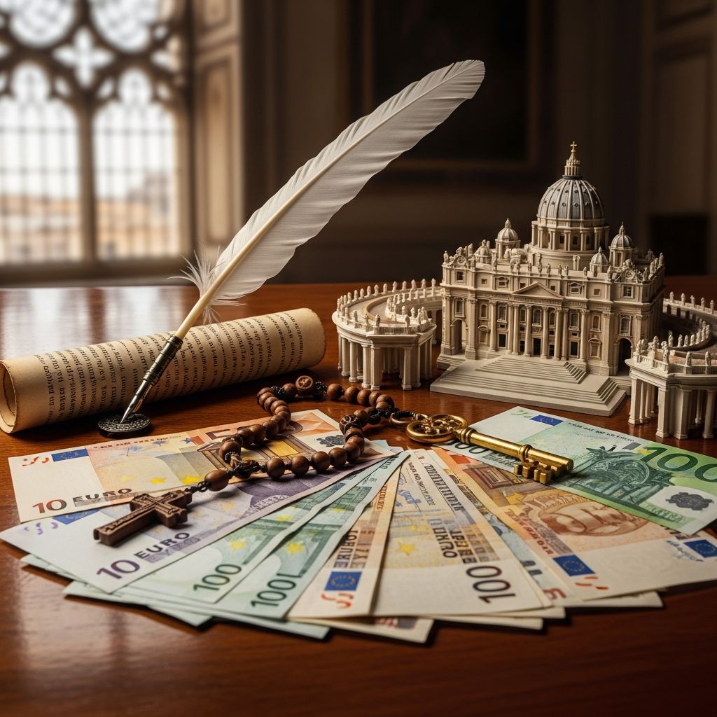 Discover how the Pope's compensation works, Vatican salaries, and the Church's financial structure.