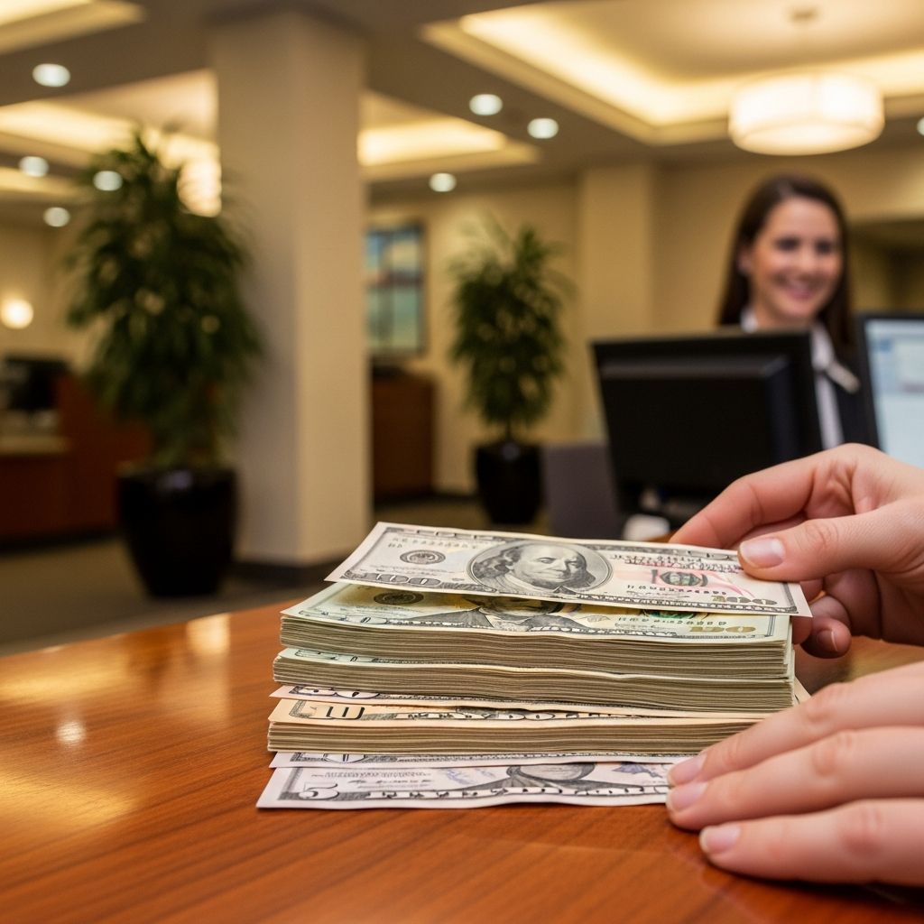 Complete guide to cash deposit limits, IRS reporting requirements, and banking regulations for 2025.