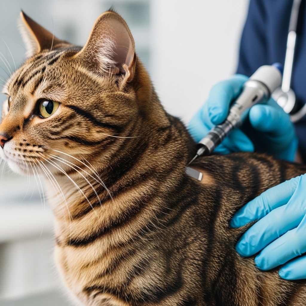 Complete guide to cat microchipping costs, benefits, and what pet owners need to know.