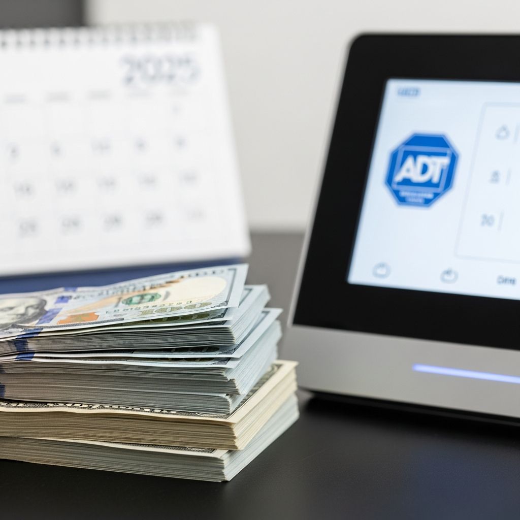 Complete breakdown of ADT monthly costs, equipment pricing, and monitoring plans for 2025.