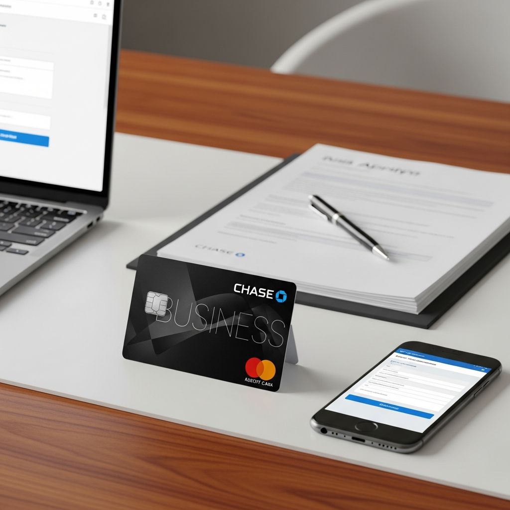 Complete guide to applying for Chase business credit cards with eligibility requirements and approval tips.