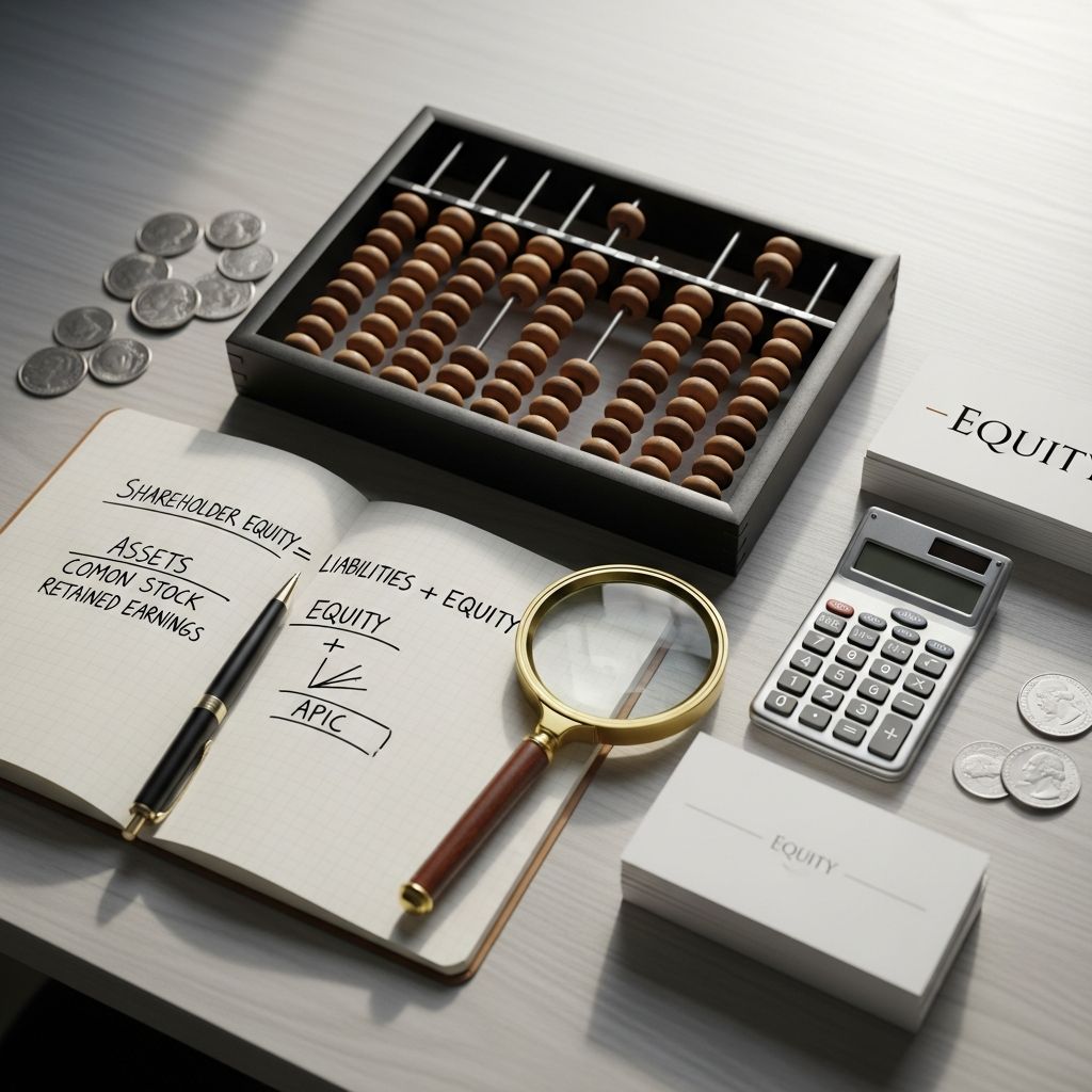 Master shareholder equity calculations with our comprehensive formula guide and examples.