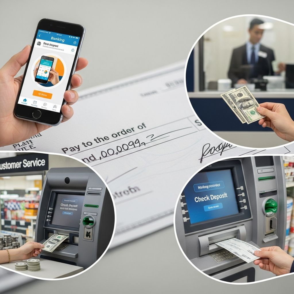 Learn the easiest and cheapest ways to cash checks at banks, retailers, and online platforms.