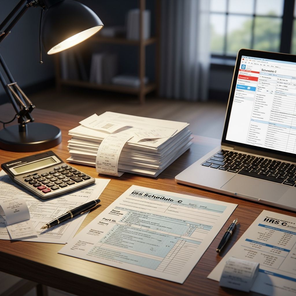 Master Schedule C filing with our comprehensive step-by-step guide for self-employed professionals.