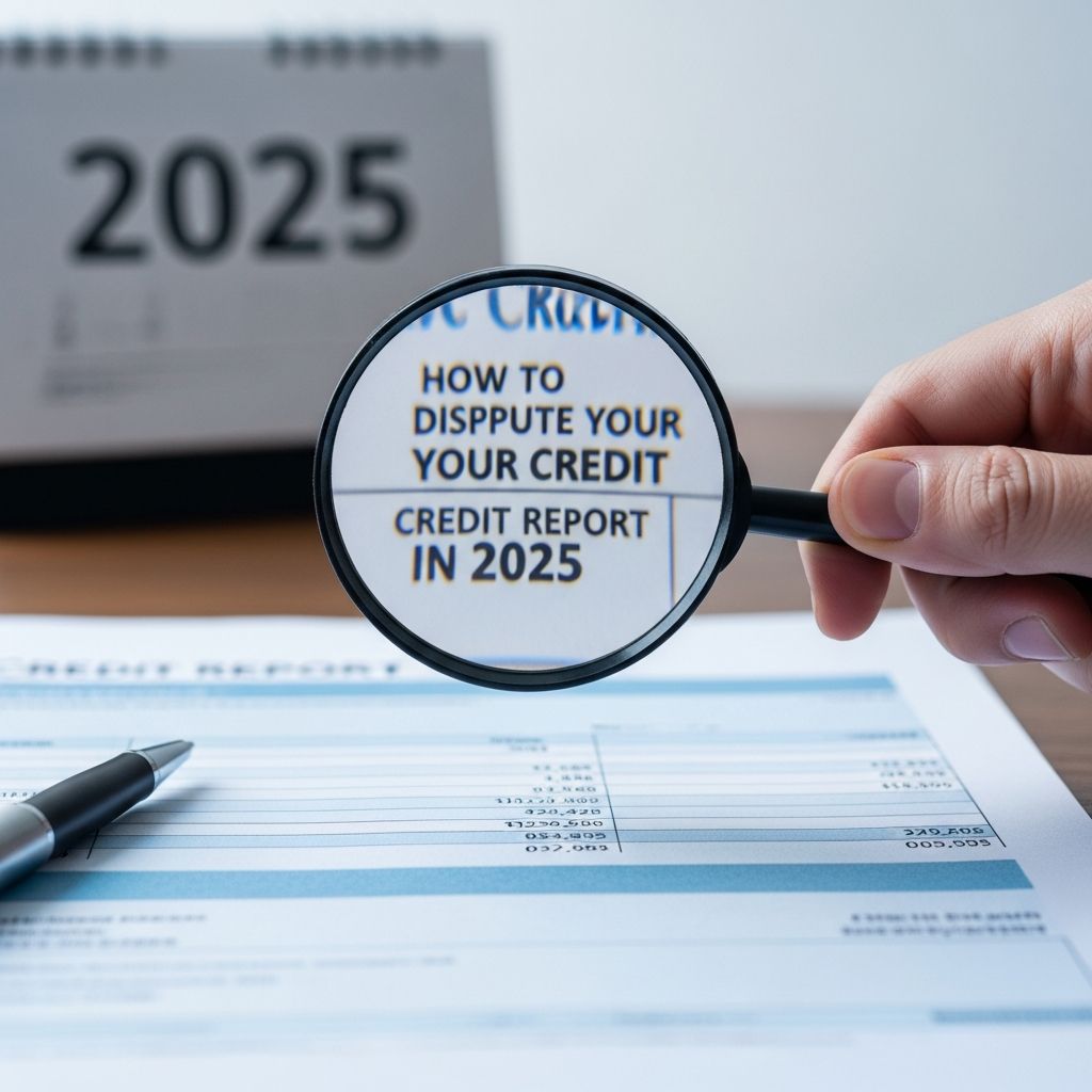 Learn effective strategies to challenge credit report errors and protect your financial future.