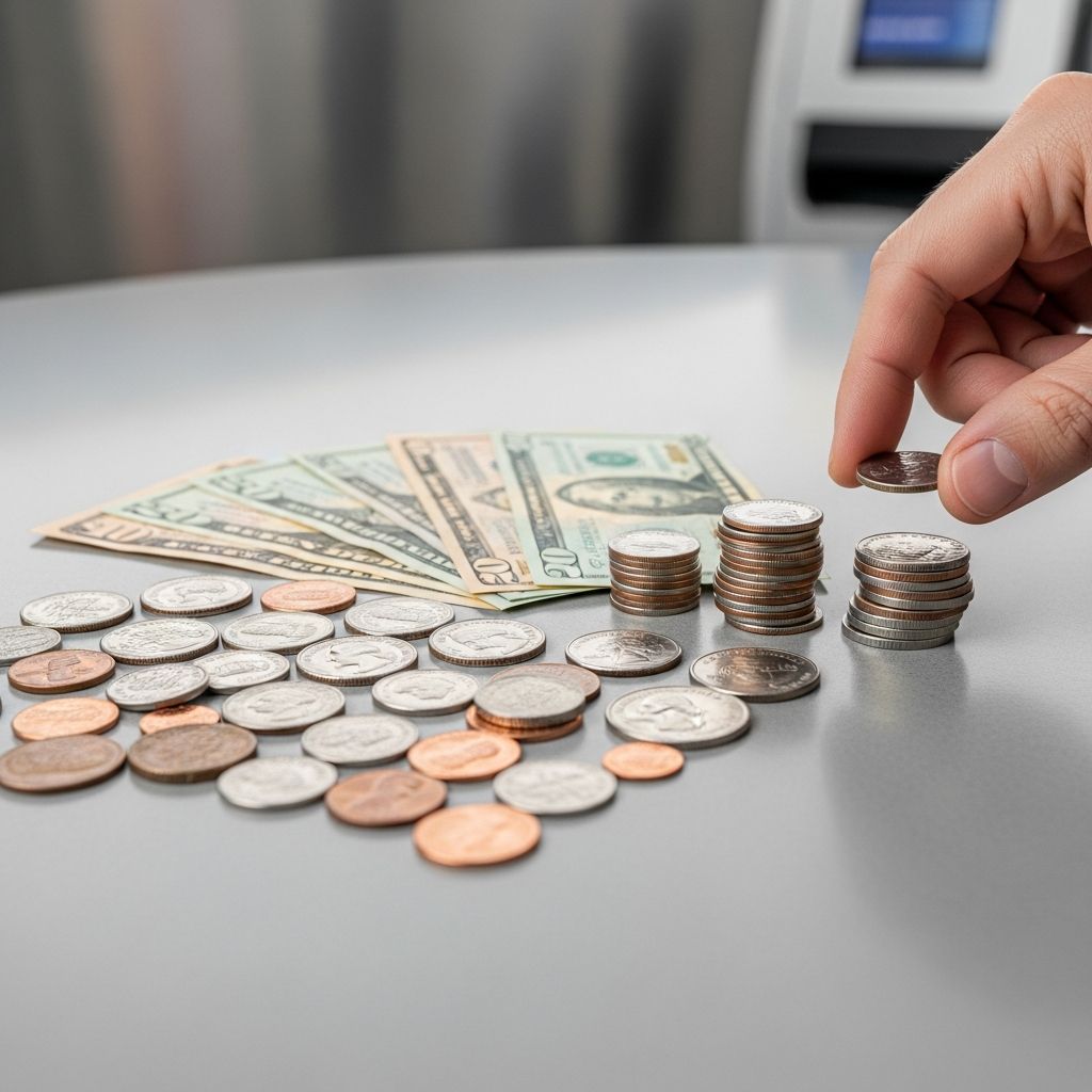 Convert your spare change to cash easily with our guide to coin exchange methods and fees.