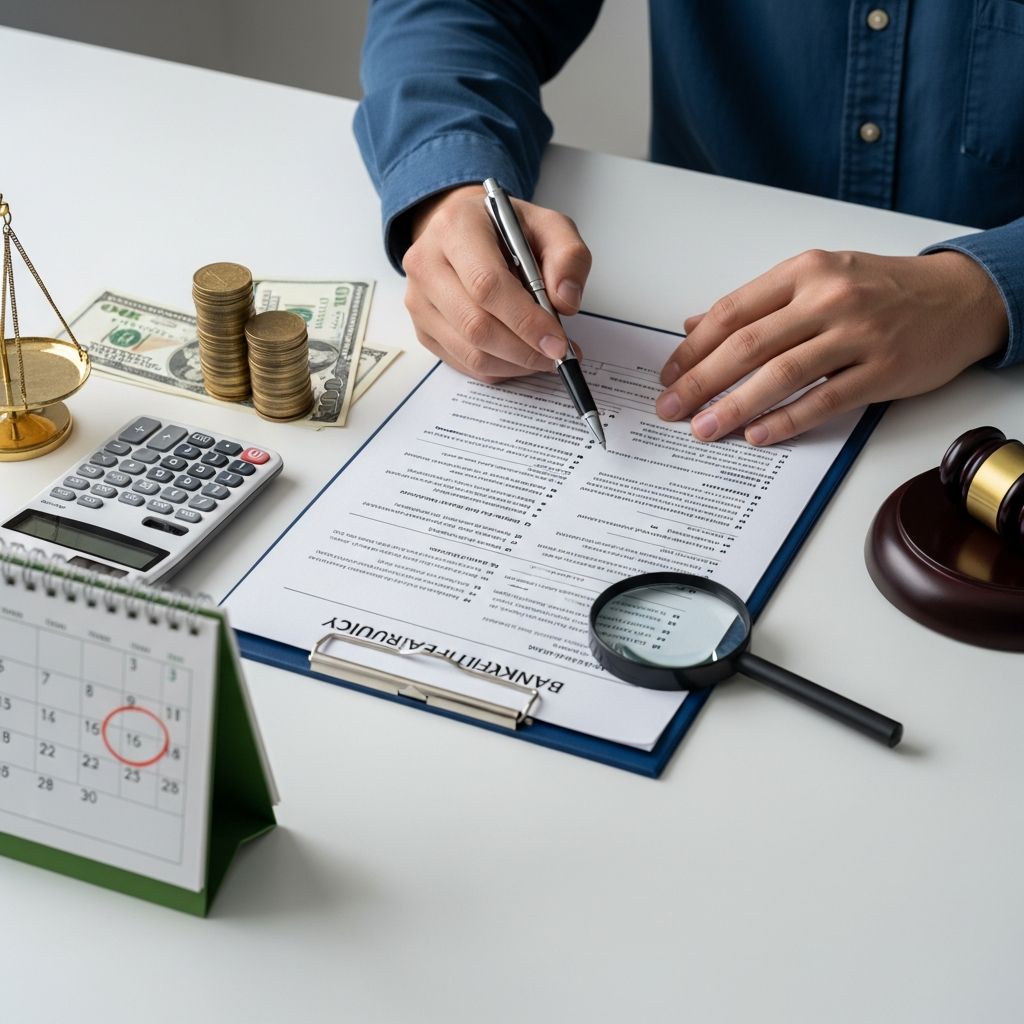 Navigate the bankruptcy filing process with our comprehensive guide covering all essential steps and requirements.