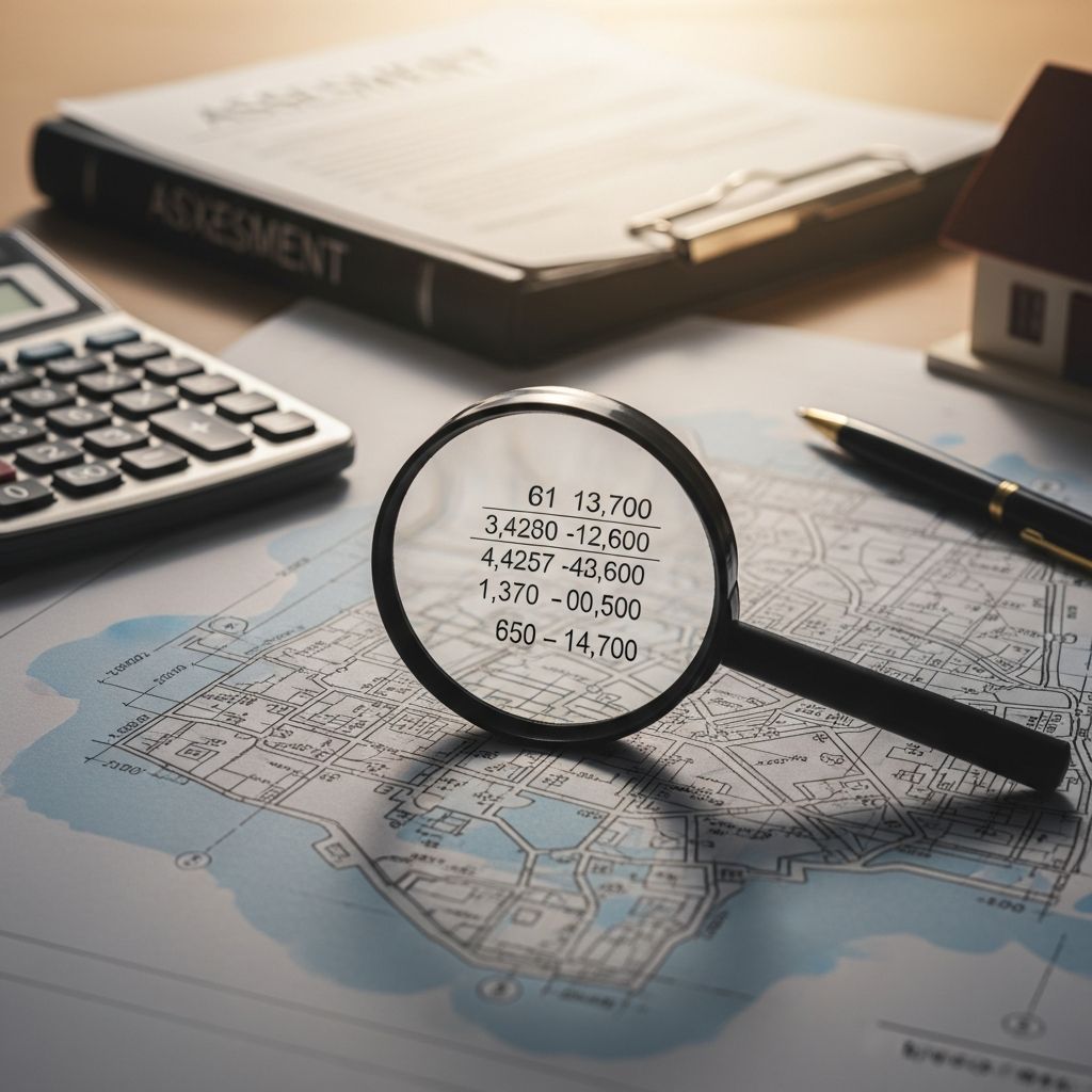 Complete guide to locating and understanding your property's assessed value for tax purposes.
