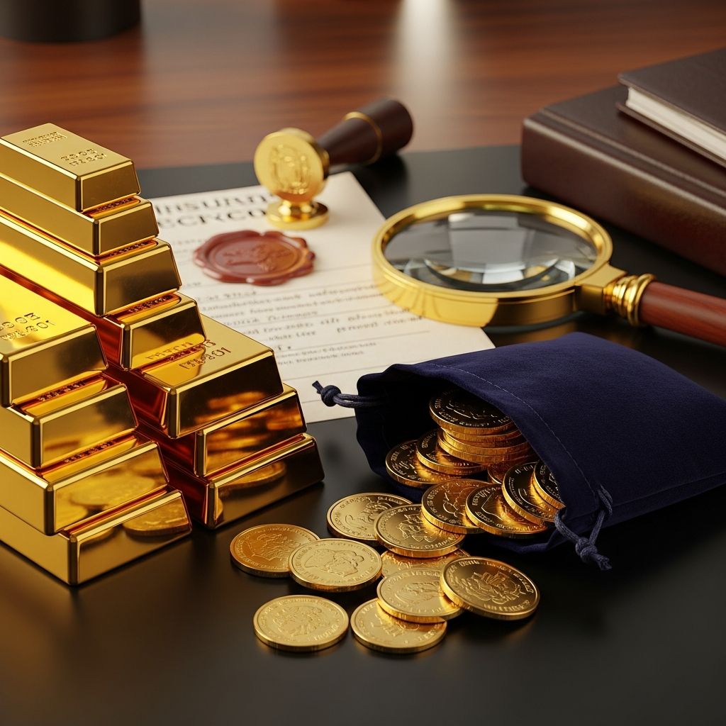Protect your gold investment with comprehensive insurance coverage and peace of mind.