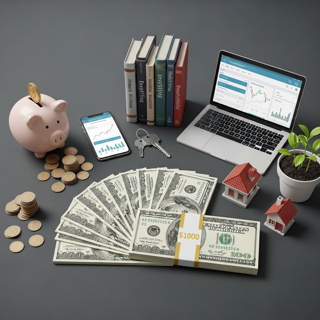 Start your investment journey with just $1,000 and build long-term wealth through strategic planning.