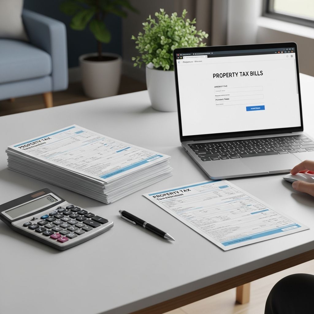 Complete guide to understanding and paying property taxes on time with multiple payment options.