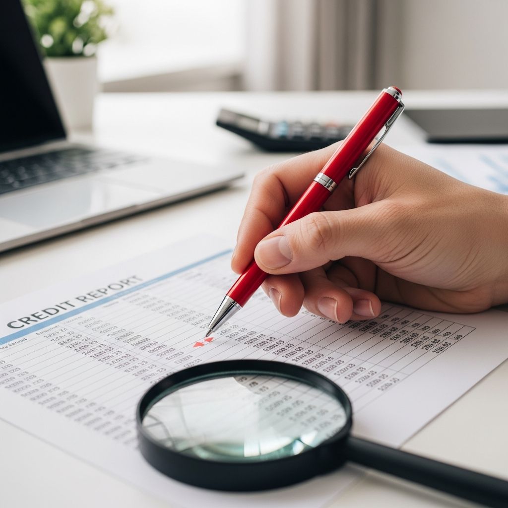 Complete guide to disputing errors and removing negative items from your credit report.