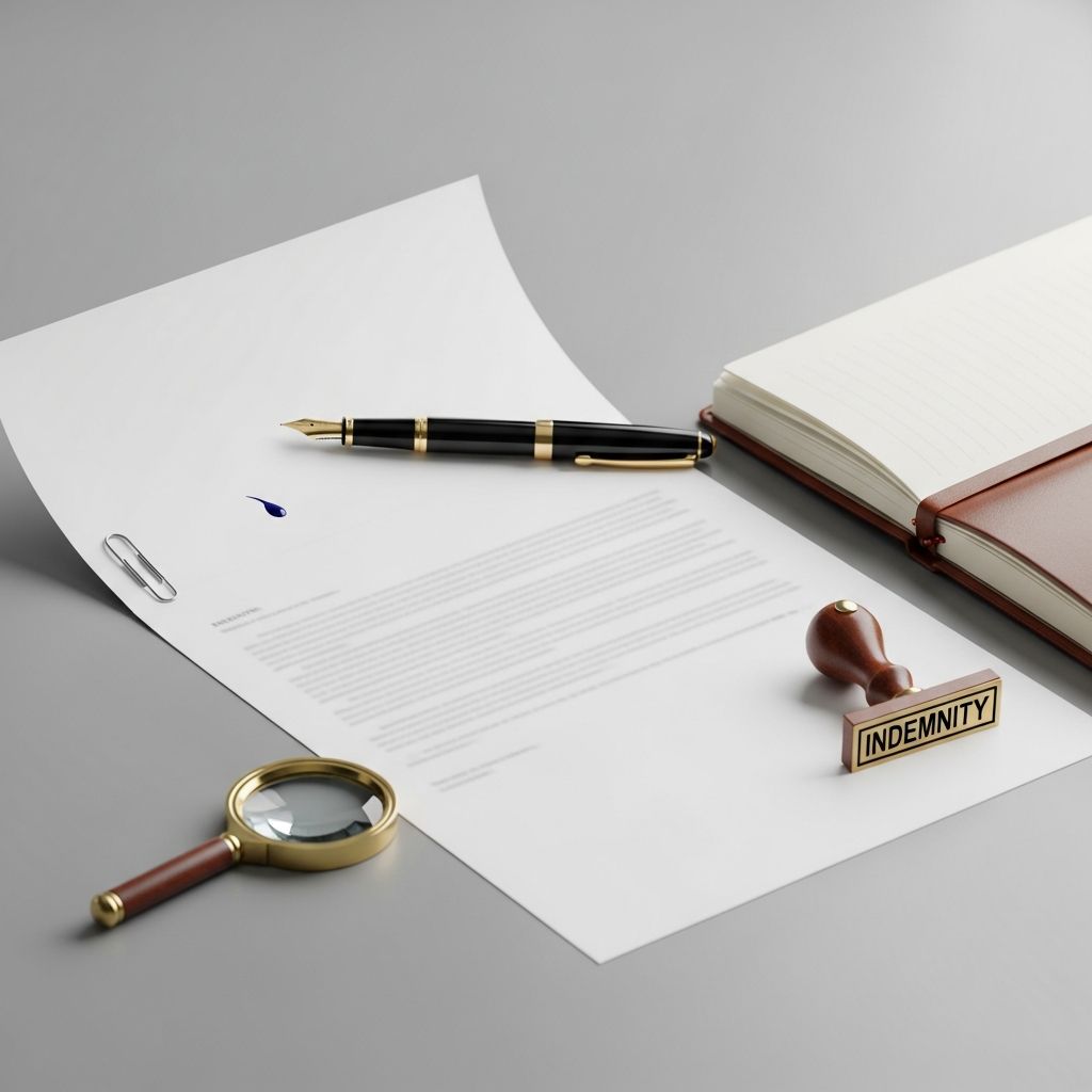 Master the art of writing effective letters of indemnity for business protection.