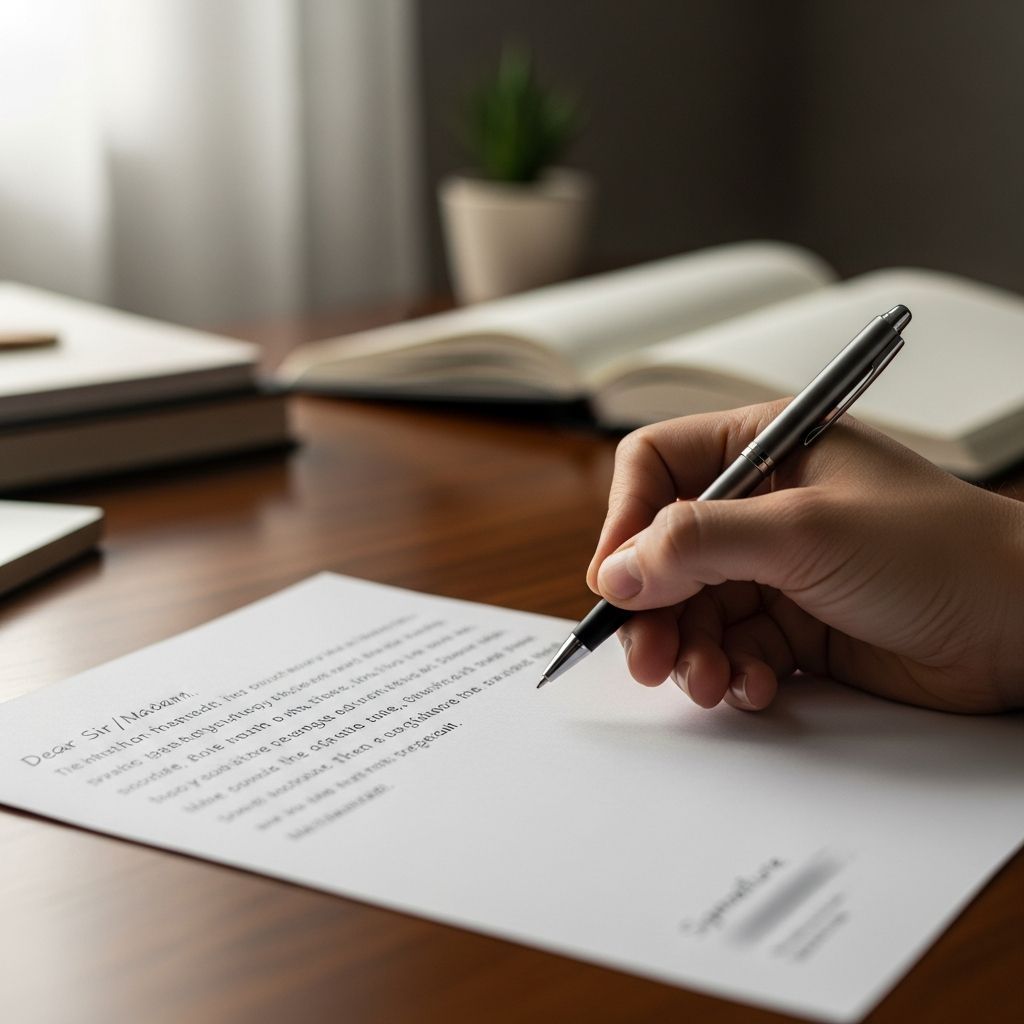 Master the art of writing an effective hardship letter to creditors and secure financial relief.