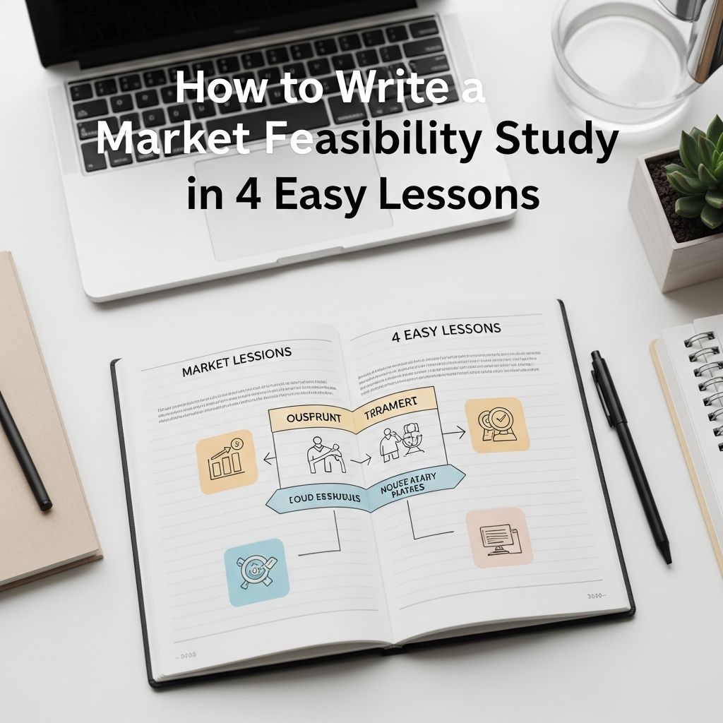 Master market feasibility studies with our comprehensive 4-step guide for entrepreneurs and business planners.